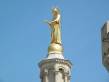  statue dorée de la vierge de N-D des Doms